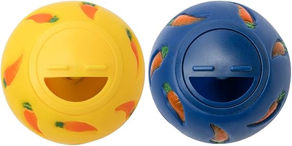 Niteangel Small Animal Treat Ball: Adjustable Treat Dispenser