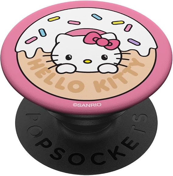 Hello Kitty Donut PopSockets Adhesive PopGrip