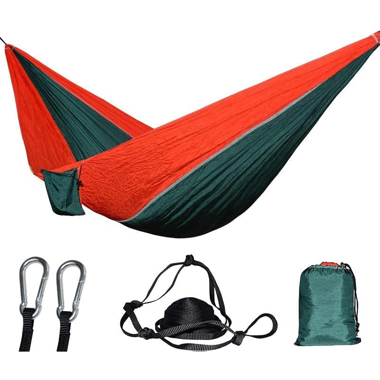 Hammock Swing Camping Hammocks, Camouflage Parachute Fabrics, Outdoor Tents, Garden Furniture Swings Swingsets for Garden Backyard Camping Color : O K