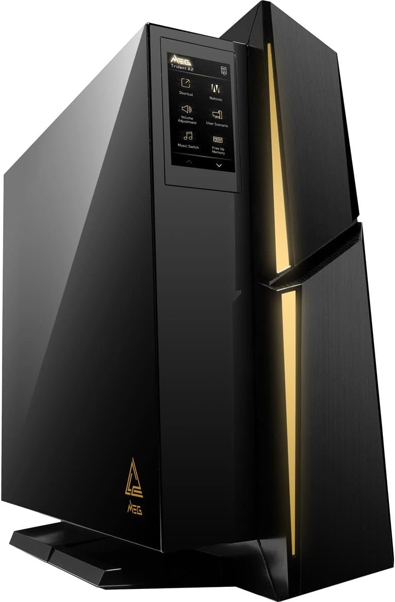 MSI Trident X2 Gaming Desktop, Intel Core i9-13900KF, RTX 4090 VENTUS 3X, 64GB32GB2 dual-chl, 2TB SSD, Wi-Fi 6EBT, USB Type-C, VR-Ready, Windows 11 Home - 13NUI-001US