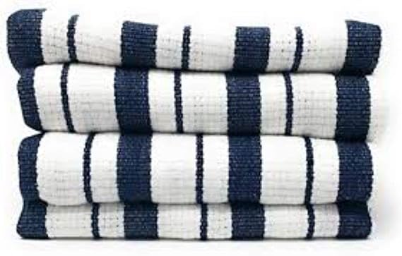 Williams-Sonoma Classic Striped Towels, Set of 4 (Navy)