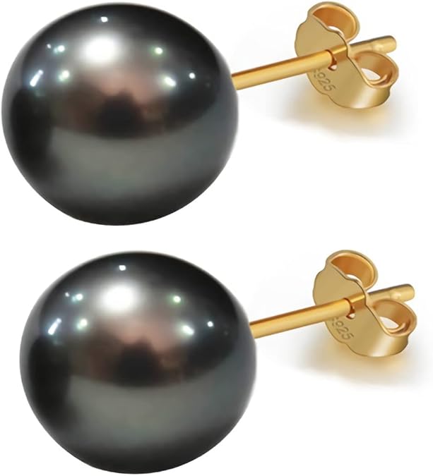 pearls Earrings for women Girl Ladies,Genuine Freshwater's aquaculture