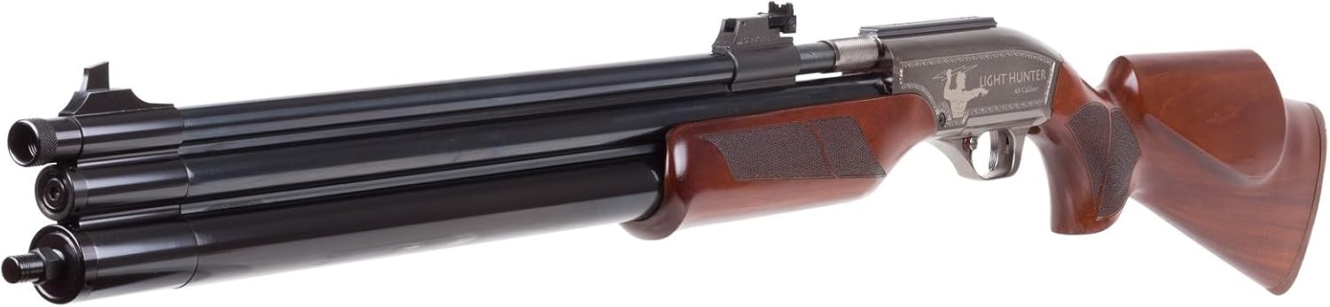 Seneca Big Bore 44 909 Light Hunter PCP Air Rifle.45 Caliber, 500-Cubic-Centimeter Tank