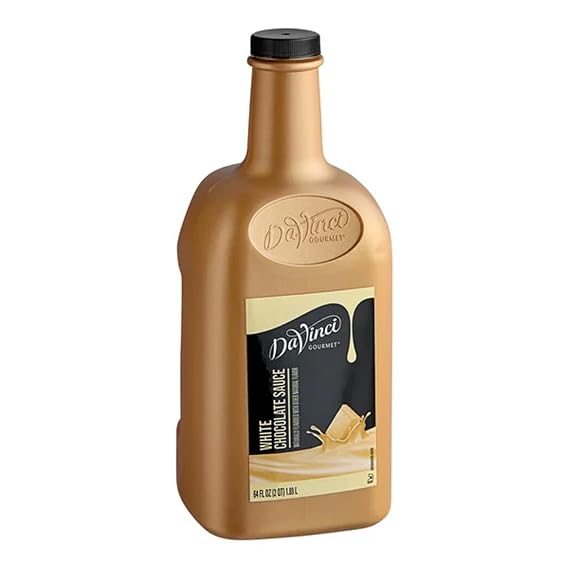 64 fl. oz. White Chocolate Flavoring Sauce WS-711SAUWHCHOC-NPF