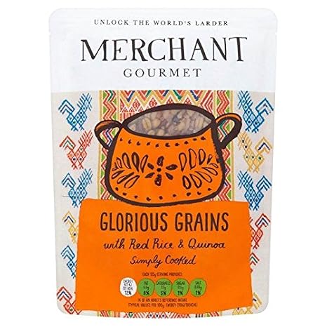Merchant Gourmet Glorious Grains with Red Rice & Quinoa - 250g (0.55lbs)