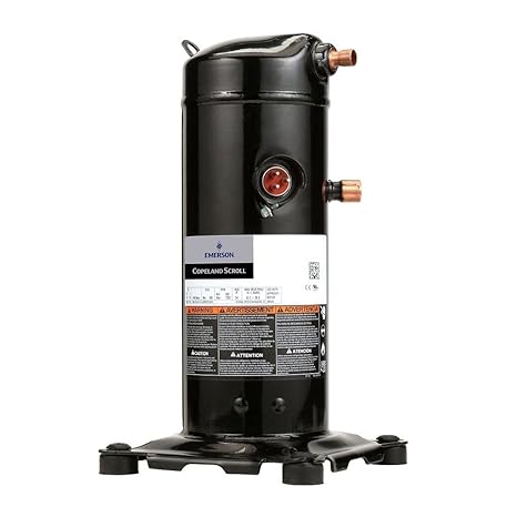 4-1/2 Ton Copeland R22 Scroll # ZR54K5E-PFV-800 208/230/1 Ph Compressor 54,000 BTU