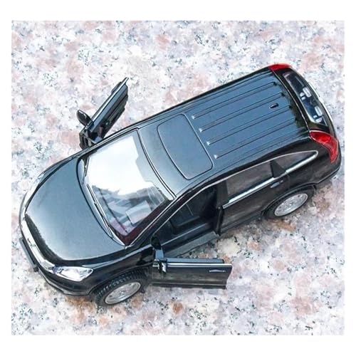 Scale car Model 1:32 for CRV SUV Alloy Car Model Diecast Metal Vehicle Commemorative Ornament Suitable for DecorationBlack