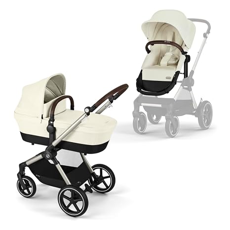 CYBEX Gold EOS Lux 2-in-1 Pushchair from 0-4 Years Seashell Beige