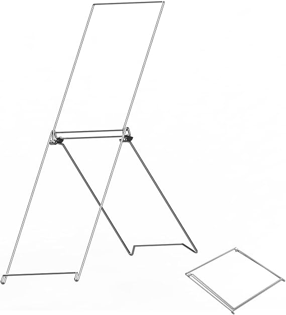 Nicesolar Portable Solar Panel Stand Multi-functional Solar Panel Brackets Adjustable angle Diameter 5 304 stainless steel Tool-free installation for Foldable or Flexible Solar Panels (XL)