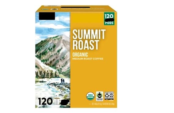 Summit Roast K' Cups Original Flavor - 120 Count (Pack of 1) Total of 120 Count - Packaging May Vary By KL