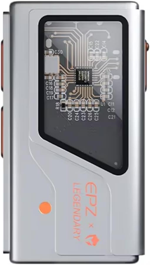 EPZ USB-C Gaming Sound Card Hi-Fi Grade DAC Chip Adaptive Dual 3.5mm Ports Portable Sound Card Built-in EQ Visualisation