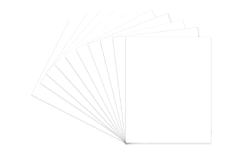 Crescent 300 Cold Press Illustration Board, 15 x 20 Inches, White, Pack of 10
