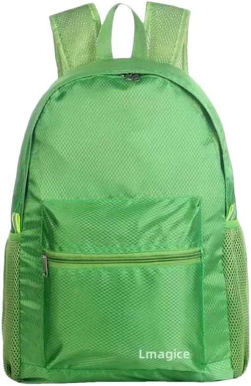 Foldable Backpack, Lightweight Travel Daypack, Black