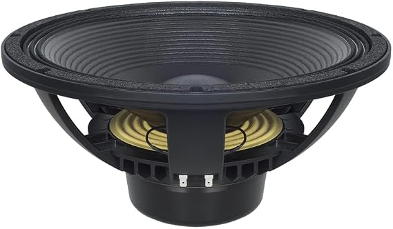 B&C Speakers 15NBX100 15-inch Woofer Cone TWP Waterproof Both Sides Audio Speaker 4 in. Copper Ventilated Voice Coil Gap 1000 Wrms 2000 Watts Peak 4 Ohm