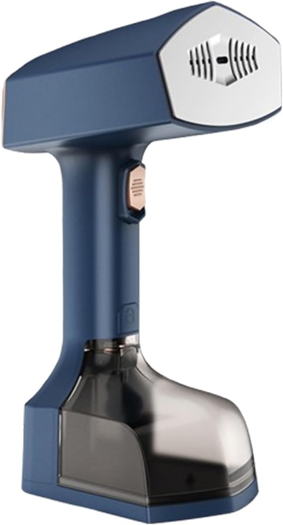 Handheld Garment Steamer,Steamer for Clothes,2500w Powerful Steam,3 Steam Level Setting,10s Fast Heat-Up,Detachable Water Tank,Removing Wrinkles Blue