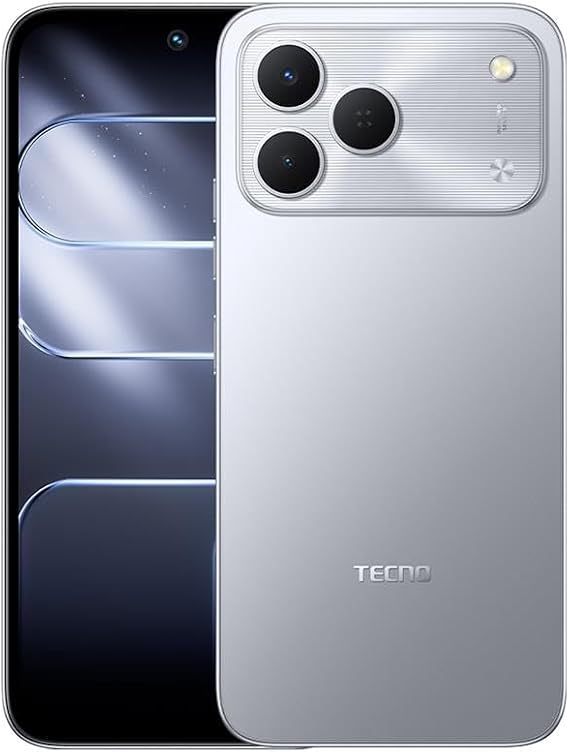 Tecno Spark 50 4/128GB Akıllı Telefon Titanyum Gri