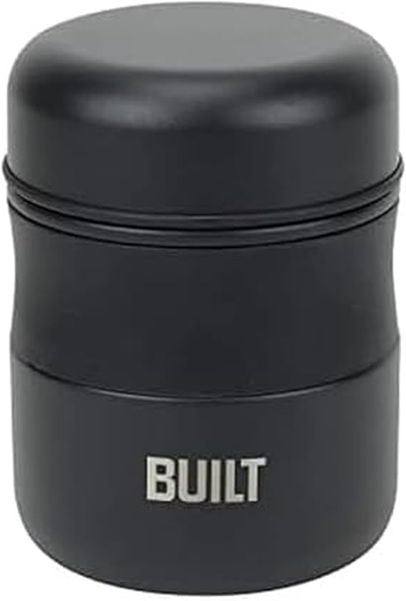 BUILT 10 Ounce Vacuum Insulated Food Jar Tumbler Double Wall Charcoal 5237970