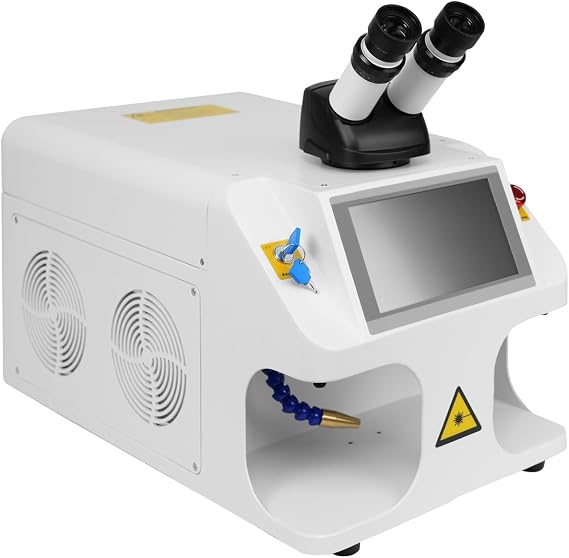 ZAC 60W Jewelry Laser Welder 40J Jewelry Spot Laser Welder Machine Class 1, 0.39mW Laser Welder for Jewelry Gold Silver Rings Pendants Bracelets Permanent Jewelry Laser Welder (60W)