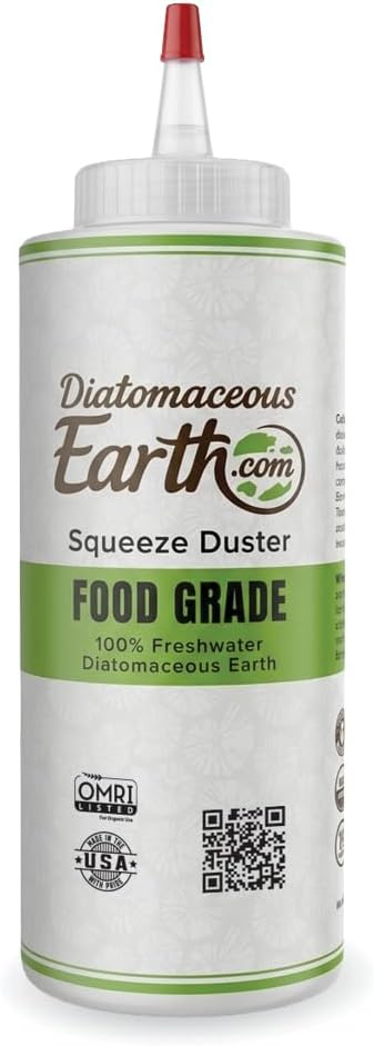 NEW Filled Squeeze Duster Applicator for Diatomaceous Earth