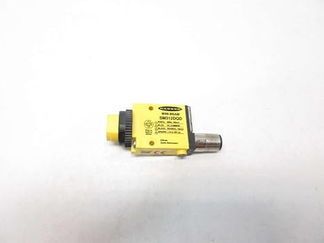 New Banner Sm312dqd 26834 Mini-beam Diffuse Mode Sensor 10-30v-dc D505843