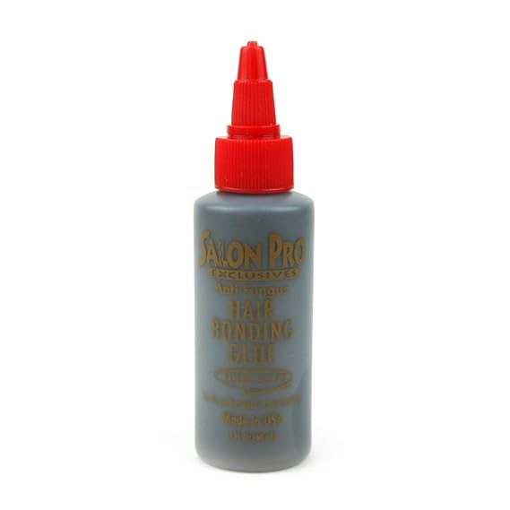 Salon Pro Anti Fungus Hair Bonding Glue [Super Bond] 2 Oz,Pack of 6