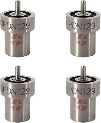 4PCS Diesel Injector Nozzles DN10PDN129 Injectors Tips 1050071290 compatible with Mitsubishi 4M40 4M40T PajeroShogun Montero Delica 1047408990