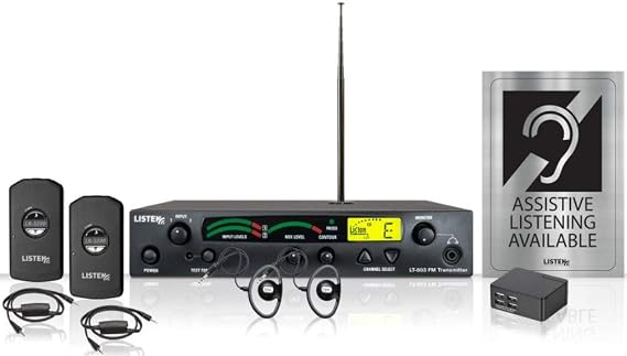 Listen Technologies LS-30-072 Listen iDSP Essentials Starter Stationary RF System