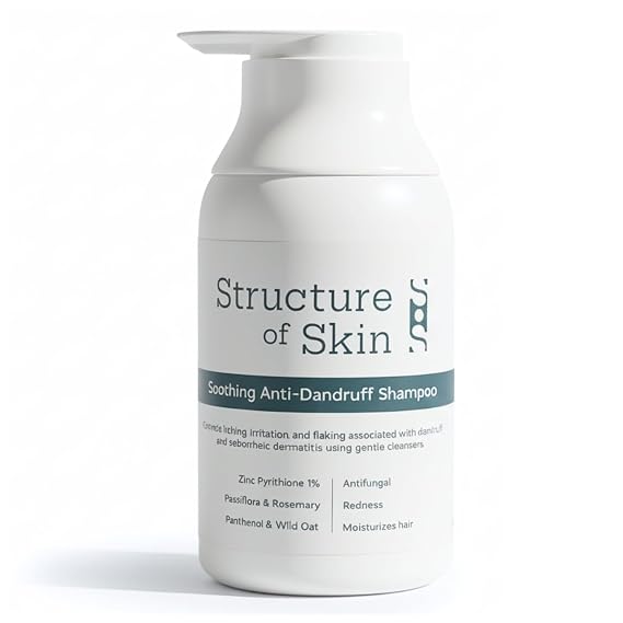 Salon-Grade Anti-Dandruff Shampoo | For Itchy, Flaky, Dry & Oily Scalp | 1% Pyrithione Zinc & Gentle Cleansers | Free of Sulfates, Dyes, and Parabens | Safe on All Hair Types