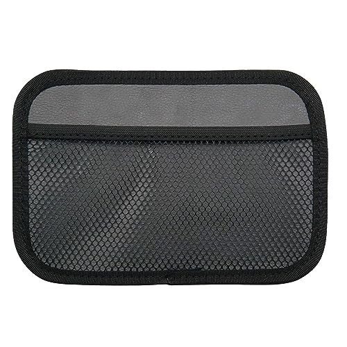 INNOLIFE Large Car Net Pocket Side Clutter Scattered Storage Phone Holder Strong Paste Organizer 8x5.75 1pcs L