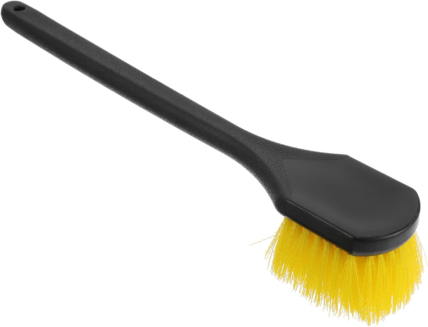 Long Handle Tire Brush with Sturdy Bristles for Efficient Car Cleaning Ergonomic Design for Rims and Tires Versatile Car Wash Tool for Thorough Cleaning