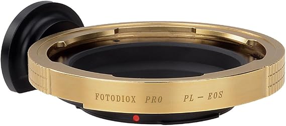 Fotodiox PRO Lens Adapter Compatible with Select ARRI PL (Positive Lock) Mount Lenses to Canon EF Mount Cameras Strict Mounting Requirements