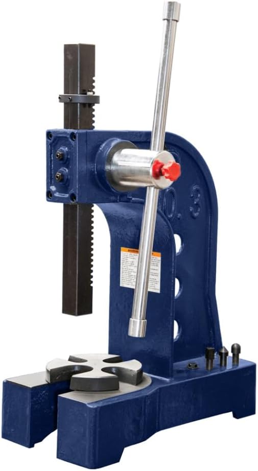 PALMGREN 9661201-2 Ton Arbor Press w/Depth Stop