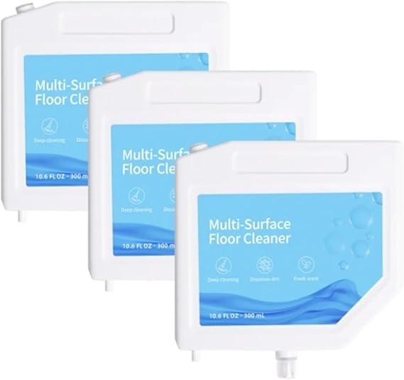 Vacuum Cleaner Floor Cleaning Solution 300ml, Compatible for Dreame L10s Ultra, Vacuum Cleaner Special Floor Cleaner