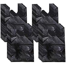 Sanitary Napkin Disposal Bags 400pcs Women Personal Disposal Bags Sanitary Waste Bags With Handles for Feminine Products Sanitary Napkin Storage Bag (Black)