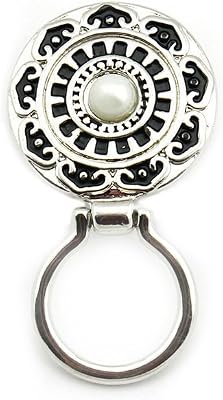 Newbee Fashion - Centerpiece Snap On Magnetic Eyewear Holder with Rhinestones