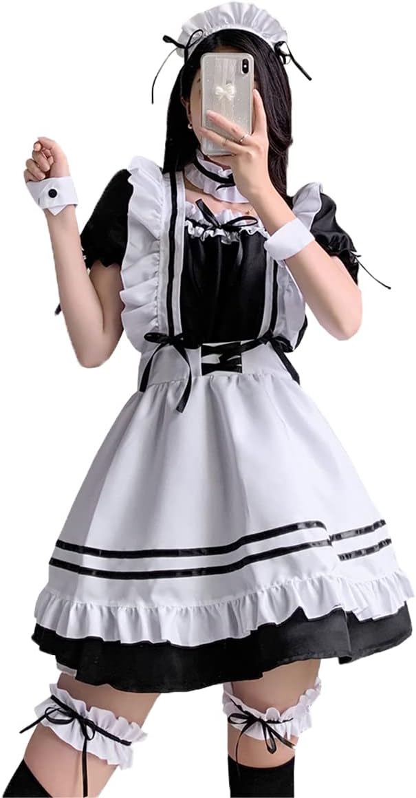 Maid Clothes, Sexy Cosplay Costume, Lolita, Womens, Apron, Dress, Alice Style, Costume, Disguise, School Festival