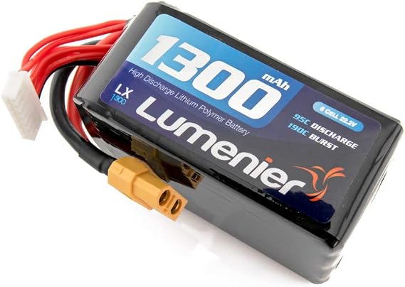 Lumenier 1300mAh 6s 95c Lipo Battery - 3
