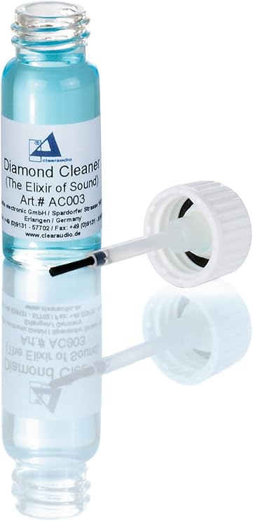 Clearaudio 'The Elixir of Sound' Stylus Cleaning Fluid/Brush AC003