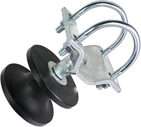 Sliding gate Rollers,Cantilever Gate Rollers,Nylon Gate Rollers for 4" Round Post,2-3/8" or 2-1/2" Chain Link Fence Gate Frames -1PCS