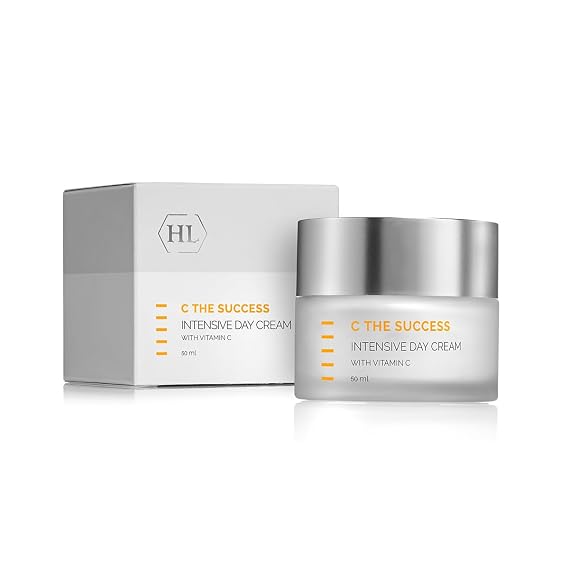 HL Holy Land Cosmetics C the Success Intensive Day Cream with Vitamin C, Lemongrass & Grapefruit Extract, 1.7 fl.oz