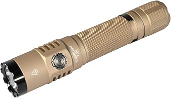 ACEBEAM T35 Tactical EDC Flashlight Gifts for Men, 1900 High Lumens Flashlight Rechargeable, Dual Switches Tactical Flashlight, Super Bright Pocket LED Flashlight for Emergency, Camping