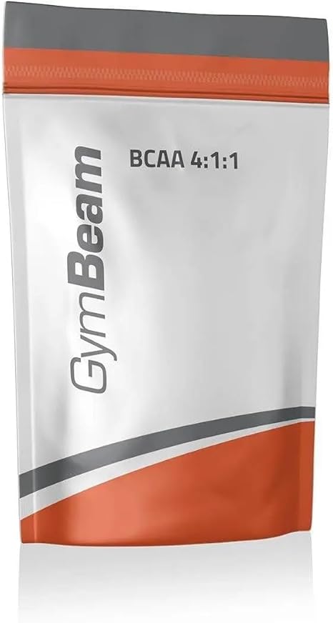 GymBeam BCAA Powder 4:1:1 Instant - Amino Acids Powder with Essential Amino Acids Leucine Isoleucine and Valine Well Soluble Strength and Endurance Sports Drink - Mango Passion Fruit (250 g)