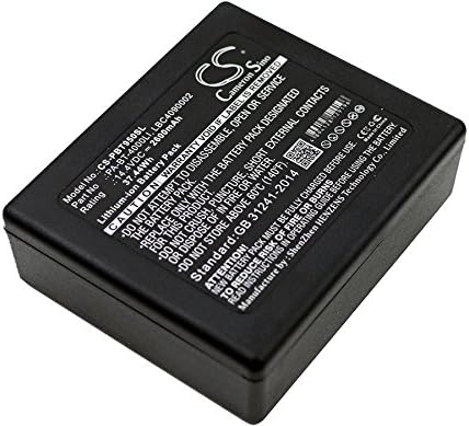 Battery Replacement for Brother PT-D800W PA-BB-002 RuggedJet RJ4030-K RJ-4030 PT-P950NW PTP950NW PA-BB-001 RJ-4040 RJ4030 PTP900W PA-BT-4000LI 25B LBC4090002 LBD709-001 LBF3250001