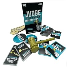 Judge Your Friends, The Hilarious Party Game of Hidden Secrets and Scenarios, Perfect for Game Night with Friends Ages 18 and Up, for 2 or More Players from University Games