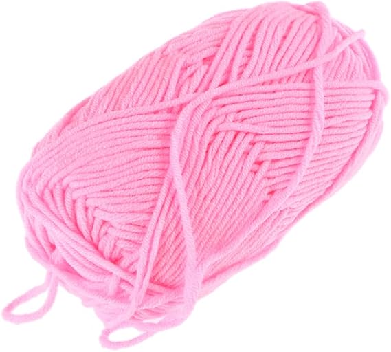 SUPVOX Wool Yarn for Knitting 50g Milk Cotton Yarn for Handmade Projects Warm Cozy (Pastel)