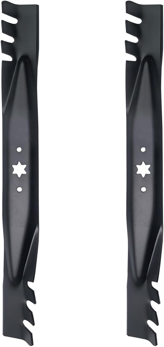 2PACK 942-0616 Blades Compatible with 42'' Cut MTD, Cub Cadet Troy-Bilt Mowers Mulching Blades Replace OE MTD Cub Cadet 742-04126 742-0616