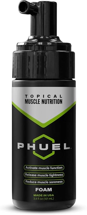 Topical Sports Performance Foam - 3.4 oz - 1 Count | Helps release muscle tightness and reduce muscle soreness.