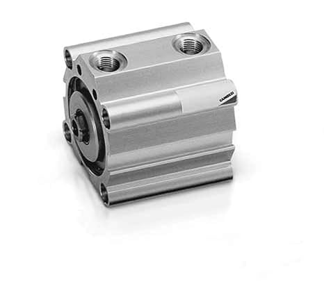 Camozzi QP2A032A010 Cylinder, Short Stroke, Double Acting, 32 mm Bore, 10 mm Stroke
