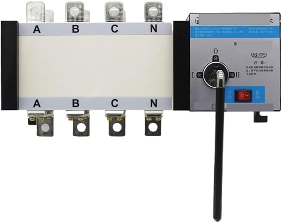 Dual power automatic transfer switch switches two in and one out NLQ4-250/4P PC250A200A(3p/250A)