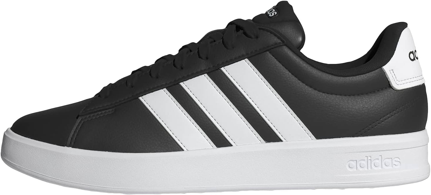 adidas Men's Grand Court 3.0, Black/White, 11